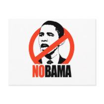 NOBAMA / ANTI-OBAMA T-SHIRT postcards