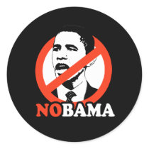NOBAMA / ANTI-OBAMA T-SHIRT stickers
