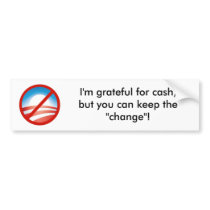 Nobama Bumper Sticker bumper stickers