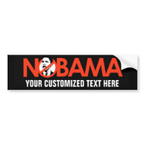 NOBAMA BUMPER STICKER bumper stickers