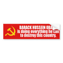 nobama bumper sticker