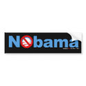 Nobama Bumper Sticker bumper stickers by hbhs_rowsea Nobama Bumper Sticker bumper stickers