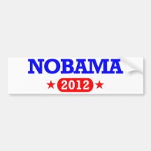 NOBAMA Bumper Sticker