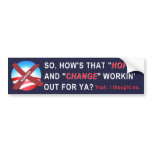 Nobama Bumper Sticker (navy)