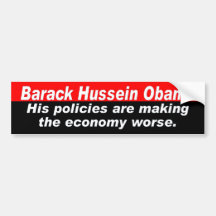 Nobama Bumper Stickers