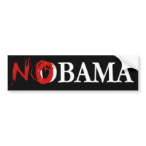 NOBAMA BUMPERSTICKER