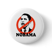 NOBAMA buttons by Politicaltshirts NOBAMA buttons