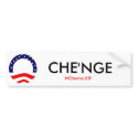 Nobama Che'nge bumper stickers