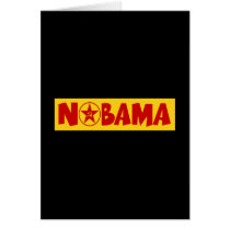 Nobama,communist Obama Greeting Cards