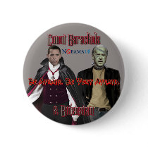 Nobama Halloween-Barackula & Biden Button by monkeyclown Nobama Halloween-Barackula & Biden Button