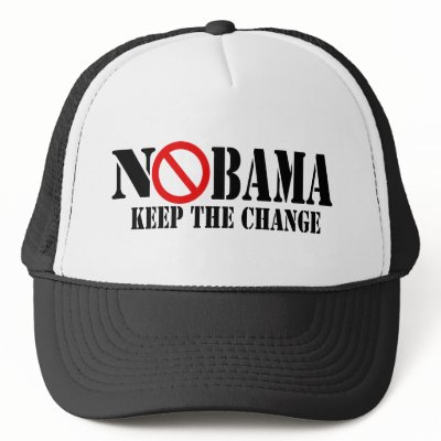 Nobama Trucker Hat by EllesPlanet