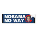 NOBAMA - Just Say No To Socialism bumper stickers by intrepidproductions NOBAMA - Just Say No To Socialism bumper stickers