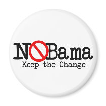 Nobama magnets by EllesPlanet Nobama magnets