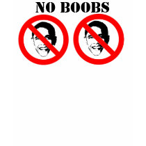 NOBAMA "NO BOOBS" TANK TOP t-shirts by DEWPOP2 NOBAMA "NO BOOBS" TANK TOP t-shirts