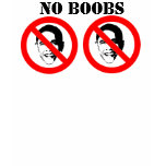 NOBAMA "NO BOOBS" TANK TOP