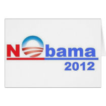 Nobama - No Obama 2012 Greeting Cards