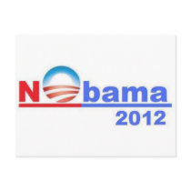 Nobama - No Obama 2012 Postcard