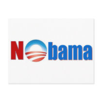 Nobama - No Obama Post Card