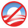 Nobama sign stickers