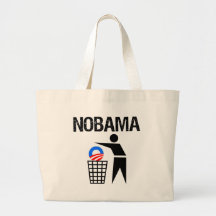 NoBama Tote Bags