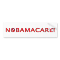 Nobamacare Bumper Sticker
