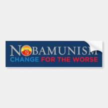 NOBAMUNISM Bumper Sticker