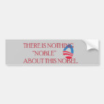 Nobel Peace Prize Bumper Stickers