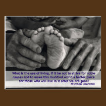 Noble Causes Postcard