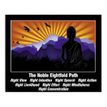 Noble Eightfold Path Buddha Print