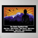 Noble Eightfold Path Buddha Print