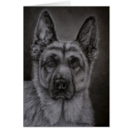 Noble - German Shepherd Dog card