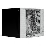 Noble holding, illustration 'Roman de Renart' binders