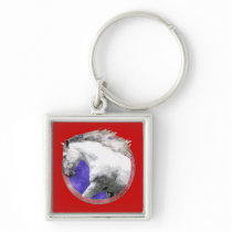 NOBLE HORSE KEYCHAINS