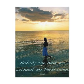 Nobody Can Hurt Me Postcards