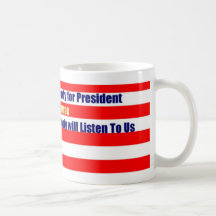Nobody for President Mug