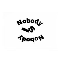 Nobody Is Nobody posters