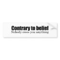 Nobody owes you anything bumper stickers by antiobama Nobody owes you anything bumper stickers