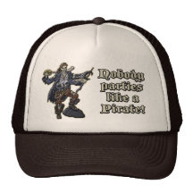 Nobody Parties... Mesh Hats