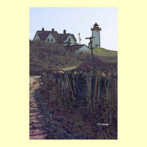 Nobska Lighthouse Art posters