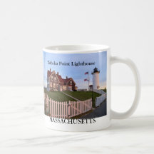 Nobska Point Lighthouse, Massachusetts Mug