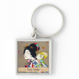 Nobukazu Yosai Favourites Of Beautiful Ladies Love Key Chains