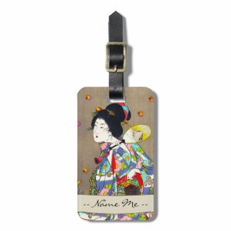 Nobukazu Yosai Favourites Of Beautiful Ladies Love Bag Tag