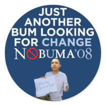 Nobuma Looking For Change Stickers