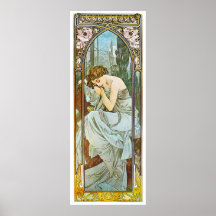 Noche, Alfonso Mucha Posters