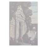 Nocturnal Duel At A Gate By Schwind Moritz Von Customized Stationery