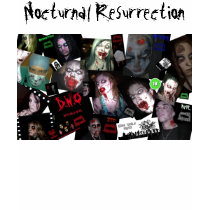 Nocturnal Resurrection Noc Rez Montage t-shirts by ZedUndead Nocturnal Resurrection Noc Rez Montage t-shirts