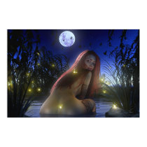 Nocturnal swim (horizontal) posters by jesped Nocturnal swim (horizontal) posters