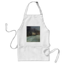 Nocturne In Gray And Gold Snow In Chelsea By Whist Aprons