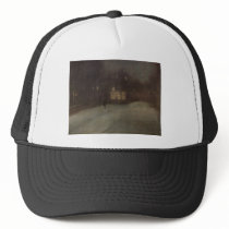 Nocturne in grey and gold by Whistler Trucker Hat