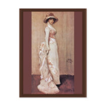 Nocturne In Pink And Gray Portrait Of Lady Meux By Postcards